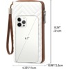 Clotth Women’s RFID Blocking Large Capacity Wallet with Detachable Wristlet - Fashionable PU Leather Clutch Purse for Daily Use,Travel - 3 of 4