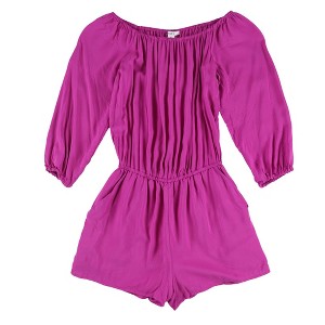 bar III Womens Off-the-Shoulder Romper Jumpsuit - 1 of 2
