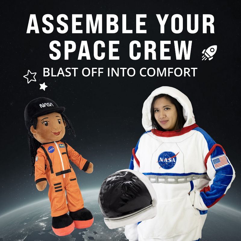 NASA Kaylie Astronaut 14 Inch Plush Figure, 5 of 7