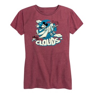Women's - Disney - Above The Clouds Short Sleeve Graphic T-Shirt - 1 of 4