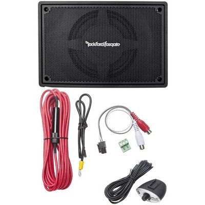 Rockford Fosgate PS-8 8" 150W RMS Underseat Powered Car Stereo Audio Subwoofer