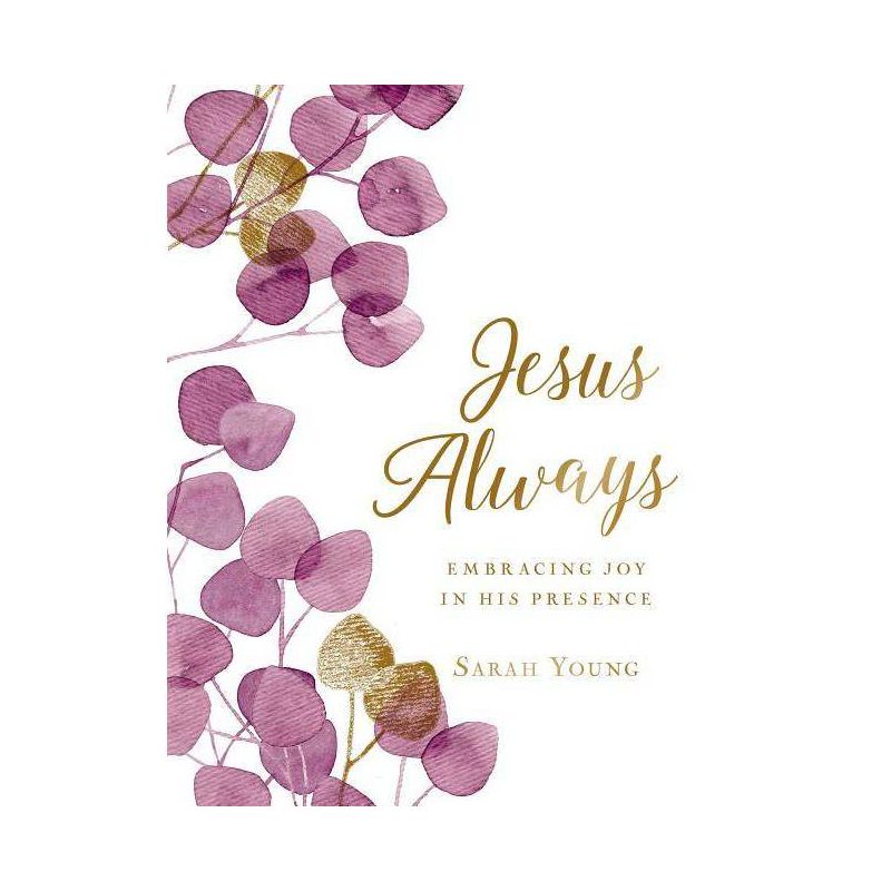 Jesus Always (Large Text Cloth Botanical Cover) - (Jesus Calling) by Sarah Young (Hardcover) (Large Print), 1 of 2