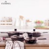 Cuisinel Glass Lids Set - 6" + 8" + 10" + 12" Universal Replacement Covers, Compatible with Lodge Cast Iron, Tempered & Oven Safe - 2 of 4
