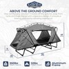 Kamp-Rite Portable Elevated 1-Person Oversize Tent Cot, Chair, Tent, for Camping or Hunting, Easy Setup, Waterproof Rainfly & Carry Bag - 2 of 4