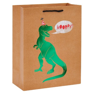 Medium Gift Bag Birthday T-Rex Hooray - Spritz™