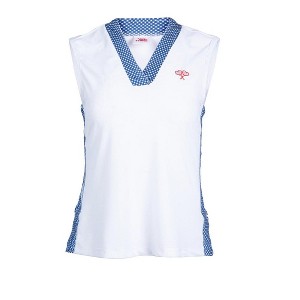 Love All Tennis Women's Tracy Top Gingham - 1 of 4