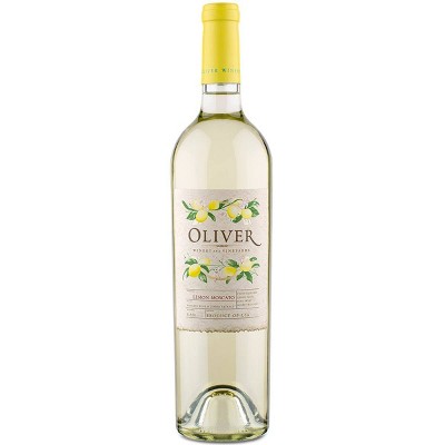 Oliver Lemon Moscato White Wine - 750ml Bottle