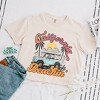 Simply Sage Market Women's California Beachin' Car Short Sleeve Relaxed Fit Cropped Tee - 2 of 4