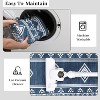 Bedroom Area Rug Boho Accent Throw Floor Cover Non Slip Stain Resistant Rug Farmhouse Bordered Carpet for Living Room Bedroom Home Decor - 2 of 4