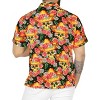 LA LEELA Men's Halloween Costumes Hawaiian Short Sleeve Button Down Shirt Mens Shirt Casual Vacation Summer Caribbean Shirts for Men - 2 of 4