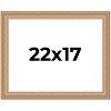 PosterPalooza | Weathered Yellow Picture Frame - UV Acrylic, Backing Board, Hanging Hardware Included - 2 of 4