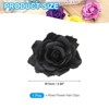 Unique Bargains Fabric Rose Boho Hair Clips Fabric Flower Brooch Pins for Wedding Party Dance 1 Pc - 2 of 4