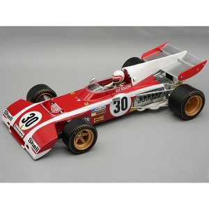 Ferrari 312 B2 #30 Clay Regazzoni F1 "Belgian GP" (1972) "Mythos Series" with Figure and Case 1/18 Model Car by Tecnomodel - 1 of 3