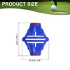 Unique Bargains Durable Soft Rubber Lining Golf Easy to Carry Golf Ball Marker - 2 of 4