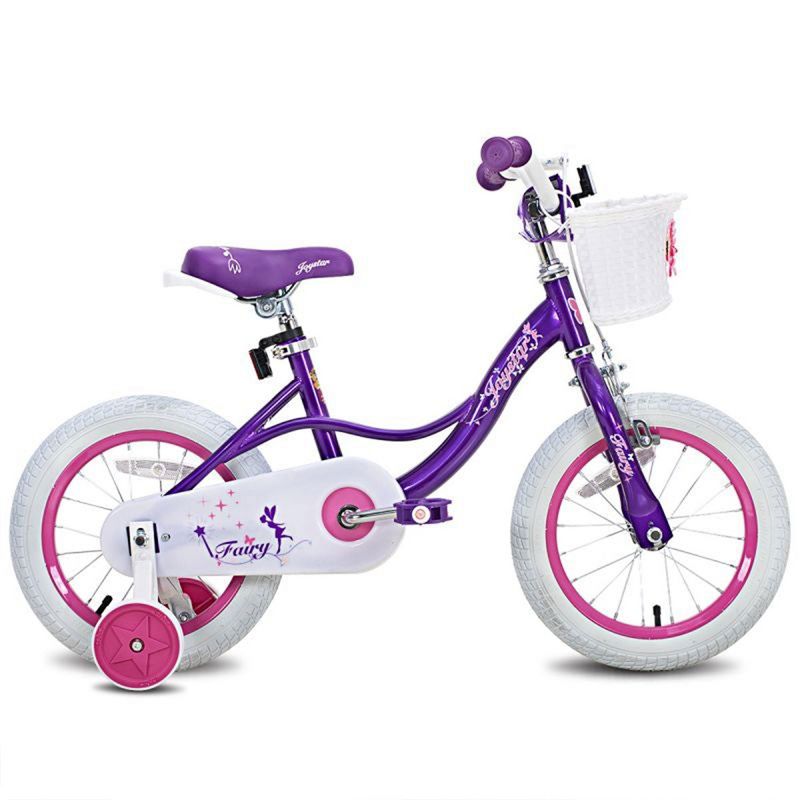 Joystar Fairy Kids Beginner Bike with Removable Training Wheels and White Handlebar Basket for Ages 2 to 4, 2 of 7