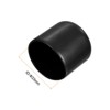 Unique Bargains Vinyl Rubber Screw Thread Bolt Plug Round Tube Insulated Protective Caps 4 Pcs - 3 of 4
