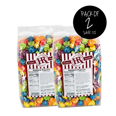 HR Poppin' Snacks 7 oz Rainbow Popcorn - Pack of 2