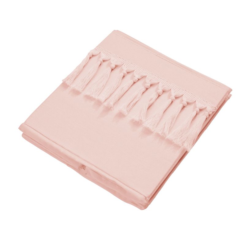 Sweet Jojo Designs Girl Fabric Storage Toy Bin Bohemian Solid Blush Pink, 5 of 6