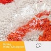 Colorful Cartoon Rugs, Colorful Flower Floor Mats, Cute and Beautiful Bedroom Rugs, Super Soft Bedroom Area Rugs, Non-Slip Quick Drying Long Bath Mats - 3 of 4