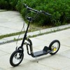 VisioGear Youth Scooter, 12-Inch Front Wheel, Ride On Toy for Age 5+, Black, 47.3"*22.8"*33.5" - 4 of 4