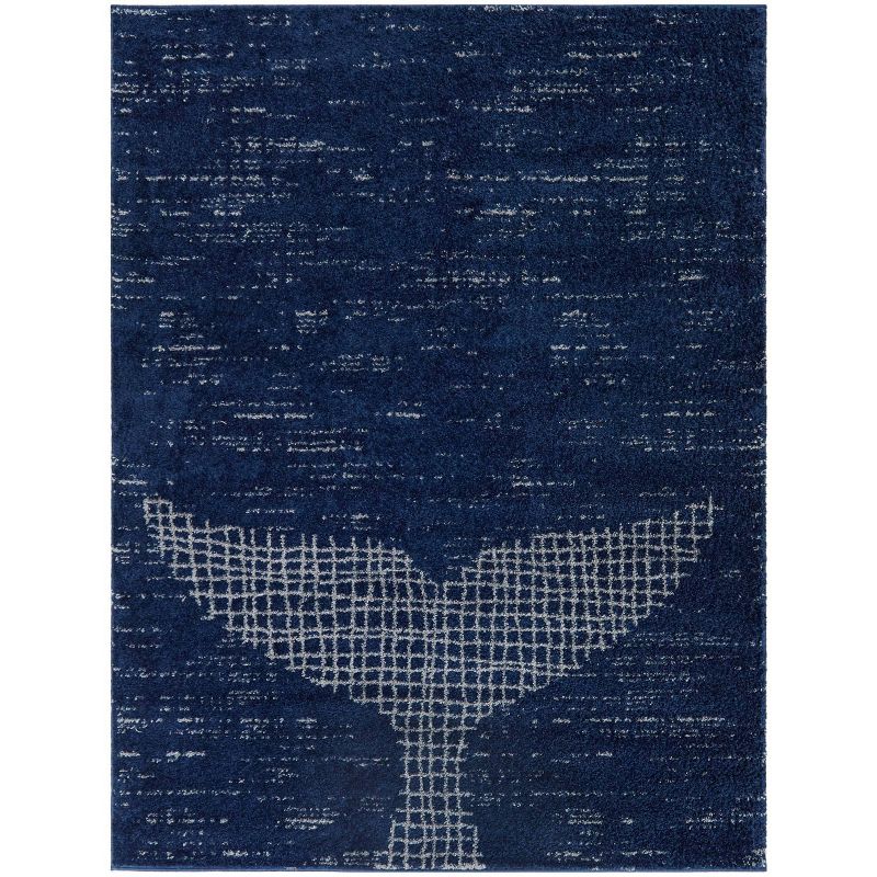 Ishmael Whale Tail Kids' Rug - Balta Rugs, 1 of 6