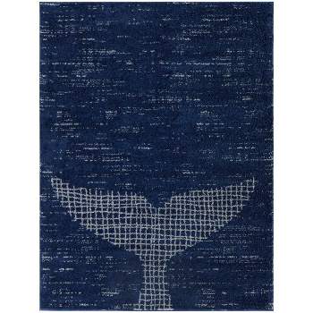 Ishmael Whale Tail Kids' Rug - Balta Rugs