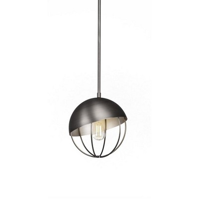 Toltec Lighting Neo 1 - Light Pendant in  Brushed Nickel