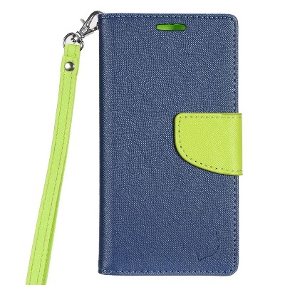 N4U Online® Black Clip On Series PU Leather Wallet Book Case For Lenovo S850