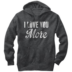 Men's Lost Gods I Love You More Pull Over Hoodie - 1 of 3