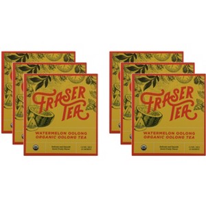 Fraser Tea Watermelon Oolong - Case of 6 - 1.4oz - 1 of 2