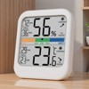 FONTOI Digital Hygrometer Indoor Thermometer, Room Temperature and Humidity Monitor Meter for Baby Room, Greenhouse, White, 2.76"*0.75"*3.11" - 4 of 4