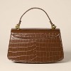 Women's High-end Top Handle Handbag - 2 of 4
