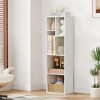 VECELO 3 Shelf Bookcase, Wood Bookshelf and Bookshelves - 2 of 4