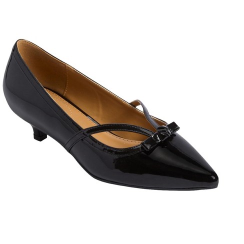 Comfortview Women's Wide Width The Declan Slip On Pump - 10 W, Black ...