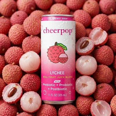 cheerpop Lychee Juice Drink - 11 fl oz Can