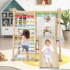 Safstar 6-in-1 Indoor Jungle Gym Wooden Playground Climber Playset for Kids 1+ Years - 4 of 4