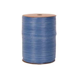 JAM Paper Raffia Ribbon Blue 100 Yards Sold Individually (1082777) - 1 of 1