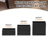 Unique Bargains Heavy Duty Adjustable Bed Accessories and Parts Rectangle Furniture Risers 4 Pcs - 3 of 3