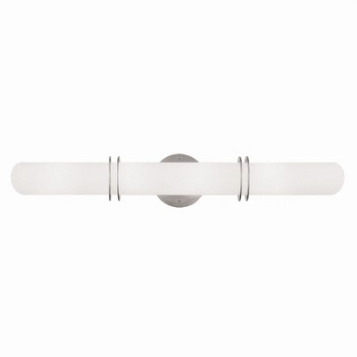 Livex Lighting Pelham 4 - Light Vanity in  Brushed Nickel