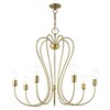 Livex Lighting Lucerne 7 - Light Chandelier in  Antique Brass - 2 of 4