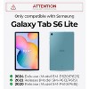 Dexnor for Samsung Galaxy Tab S6 Lite 10.4 Inch 2024/2022/2020 Case with Keyboard Floating Cantilever Magnetic Stand Multi-Touch Trackpad - 2 of 3