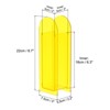 Unique Bargains Geometric Plastic Arch Acrylic Decorative Floral Vase Clear - 2 of 4