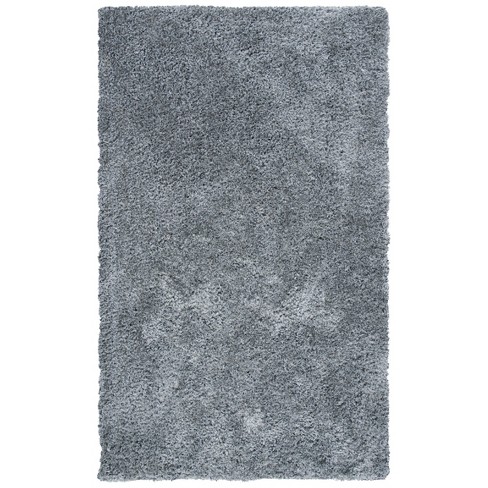 Shag Sg532 Hand Tufted Area Rug - Grey - 8'x10' - Safavieh : Target