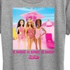 Women's - Barbie - Hi Barbie Beach Short Sleeve Graphic T-Shirt - 2 of 4
