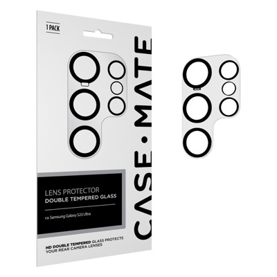 Case-Mate Samsung Galaxy S23 Ultra Camera Lens Protector - Ultra High Clarity Glass
