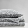 4 Pcs Elegant Oversized Cotton Flannel Sheet Sets, All Season Bedding Set, Cozy Home Textile fits Lux Bedroom Decor - 4 of 4