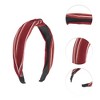 Unique Bargains Grace Stripe Pattern Wide Cross Headbands1 Pc - 3 of 4