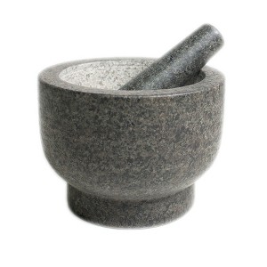 Cilio Goliath Granite Mortar And Pestle Set - 1 of 3