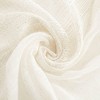 Yarn Dye Sheer Curtain Panel Pair(2 Pcs Window Panels) - 4 of 4