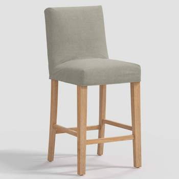 Nazanin Slipcover Barstool in Linen - Threshold™